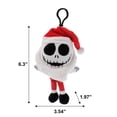 thumbnail image 3 of Disney's "The Nightmare Before Christmas", Jack Skellington, 6 inch Plush Clip, Red, by Ruz, 3 of 5