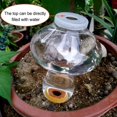 thumbnail image 4 of 2 piezas de botella de riego cónica de 500 ml, bola de arcilla para plantas de interior, sistemas de riego automático para macetas, dispensador de agua para plantas de vacaciones, 4 of 5