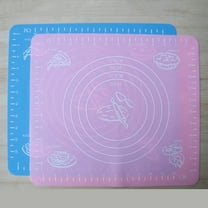 Soimiss Non Stick Silicone Baking Mat for Oven and Freezer Use with Measurement and Rolling Marks
