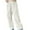 Beige, variant on Cargo Pants for Girls Wide Leg Kids Pants with Pockets Trendy Streetwear Jogger Trousers 5-14 Years