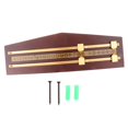 thumbnail image 4 of Guardoinrt Snooker Billiard Score Board Club Accessories Shuffleboard Black Scoreboard Device Red 43x14cm, 4 of 6