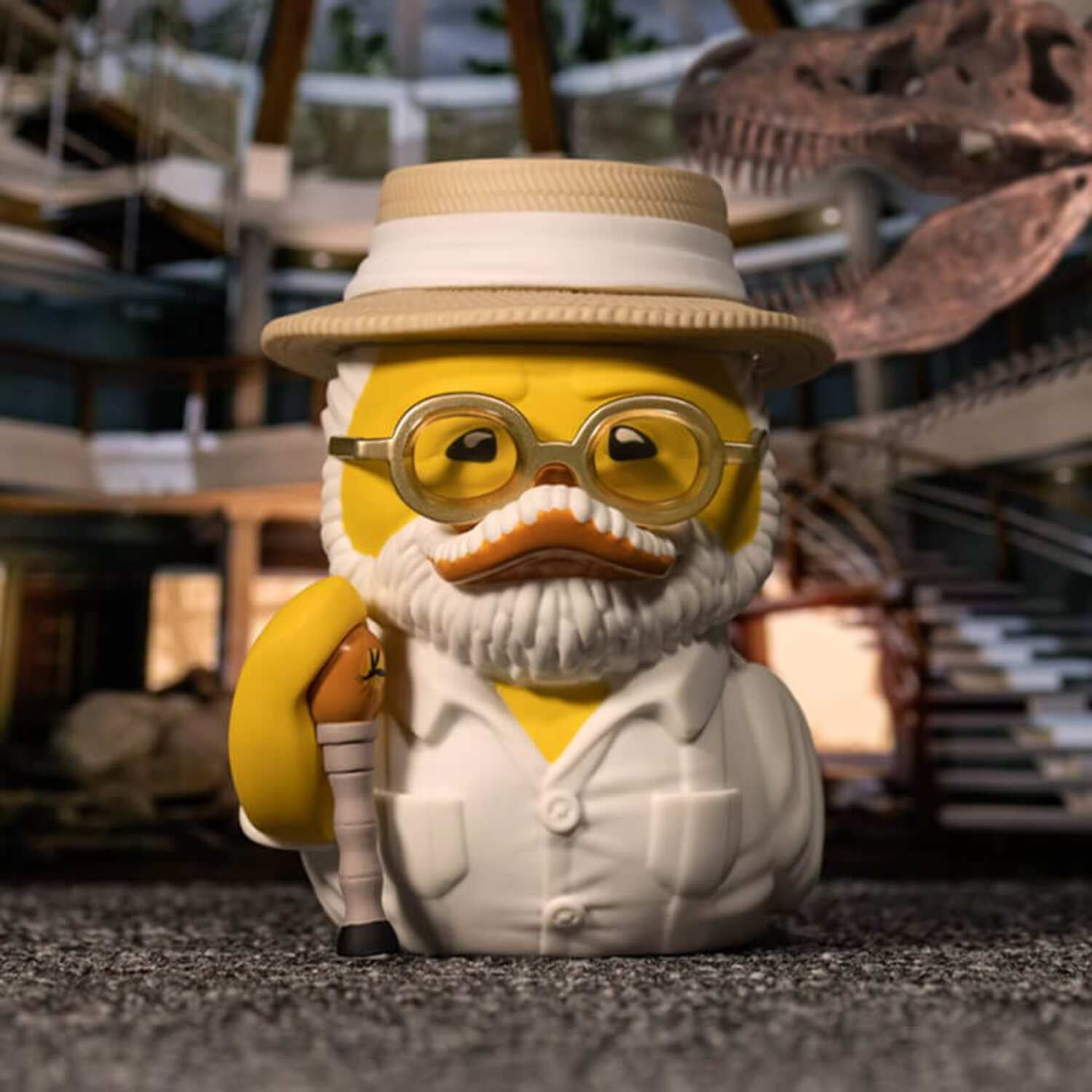 Dr. John Hammond Official Jurassic Park Rubber Duck by TUBBZ  Boxed Edition