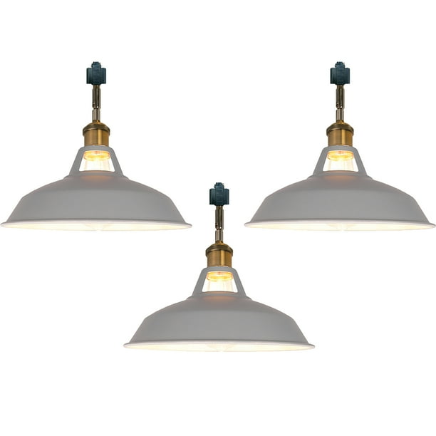 FSLiving HType Track Lighting E26 Base Industrial Adjustable Angle