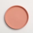thumbnail image 1 of Ceramic round flower pot water tray decoration Morandi pigment burning base thickened cushion water storage tray, 1 of 5