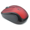 thumbnail image 2 of Logitech V220 Cordless Optical Mouse for Notebooks, Red, 2 of 3
