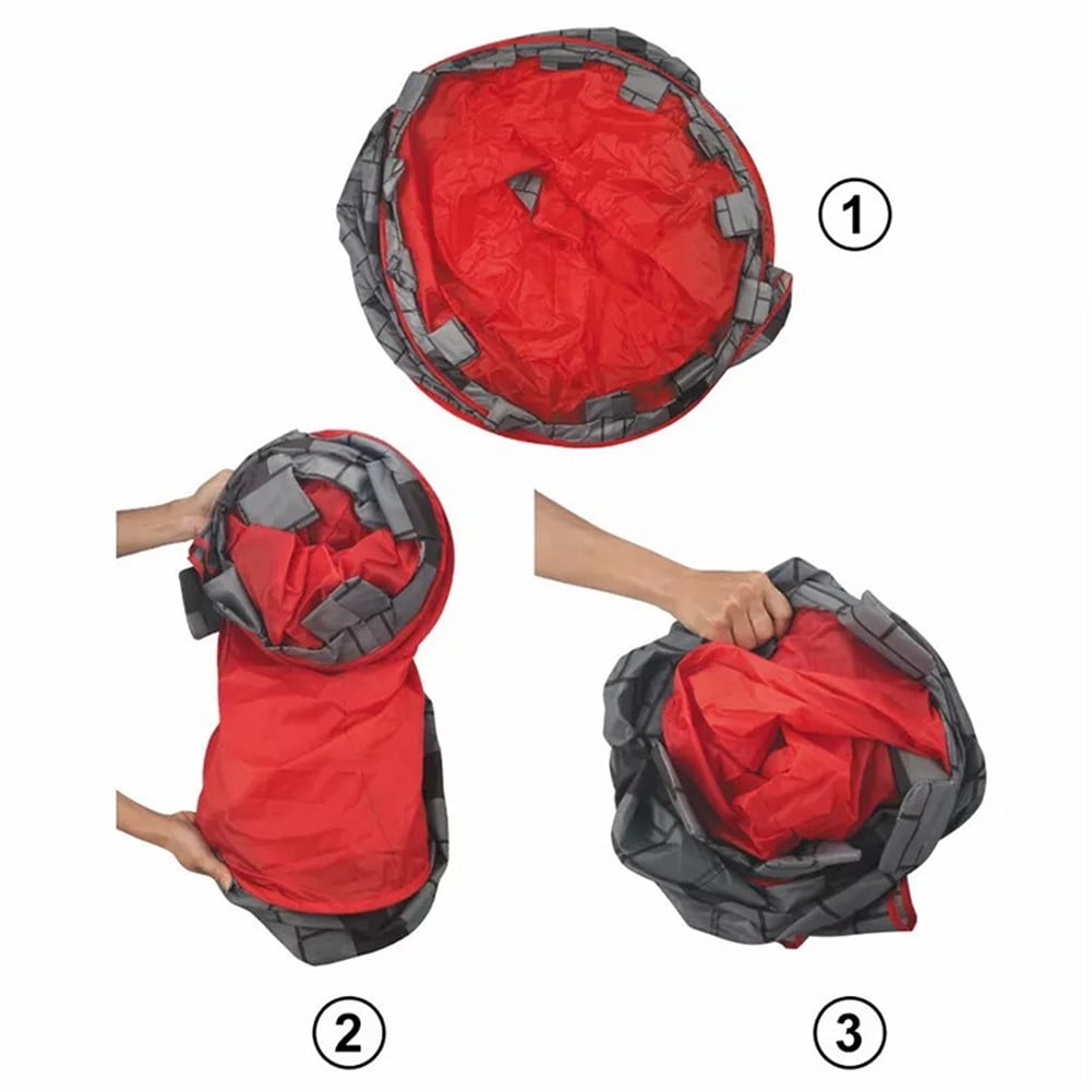Kadyn Playhouse Castle Pop Up Tent, Outdoor Indoor Big Tent with Ocean Ball, Portable Children's Play Tent for Indoor and Outdoor, Red Kadyn Playhouse Castle Pop Up Tent, Outdoor Indoor Big Tent with Ocean Ball, Portable Children's Play Tent for Indoor and Outdoor, Red