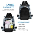 thumbnail image 6 of FORMRS Women's Travel Backpack Purse Anti-Theft Hidden Pockets Casual Shoulder Bag, Cute Animals, 6 of 7