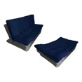 thumbnail image 1 of Sofá Cama Canoa Azul Colchoninos, 1 of 2