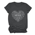 thumbnail image 2 of YHAJDS Summer Tops for Women Blouses Dressy Casual Mother's Day Print Round Neck Loose Spring Blouse, 2 of 5