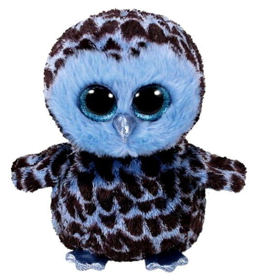 Ty Beanie Boos - Yago the Owl – Glitter Eyes - Stuffed Animal