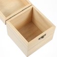 thumbnail image 3 of Miangastore 4pcs Wooden Storage Box with Lock Lid Lidded Wood Decorative Keepsake Boxes for Jewelry, 3 of 8