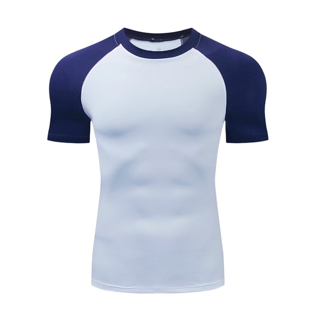Mens Calcetines para Deportes No Aplicables Aquí, Camisetas Casuales para Hombre No Incluidas, Alta Elasticidad de la Manga Larga de la Gimnasia Superior