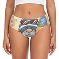 thumbnail image 1 of Balery Hello Summer Cute Gnome Ropa Interior de Algodón para Mujer con Dibujo – Braguitas Cómodas y Elásticas, Estilo Clásico-XX-Large, 1 of 6