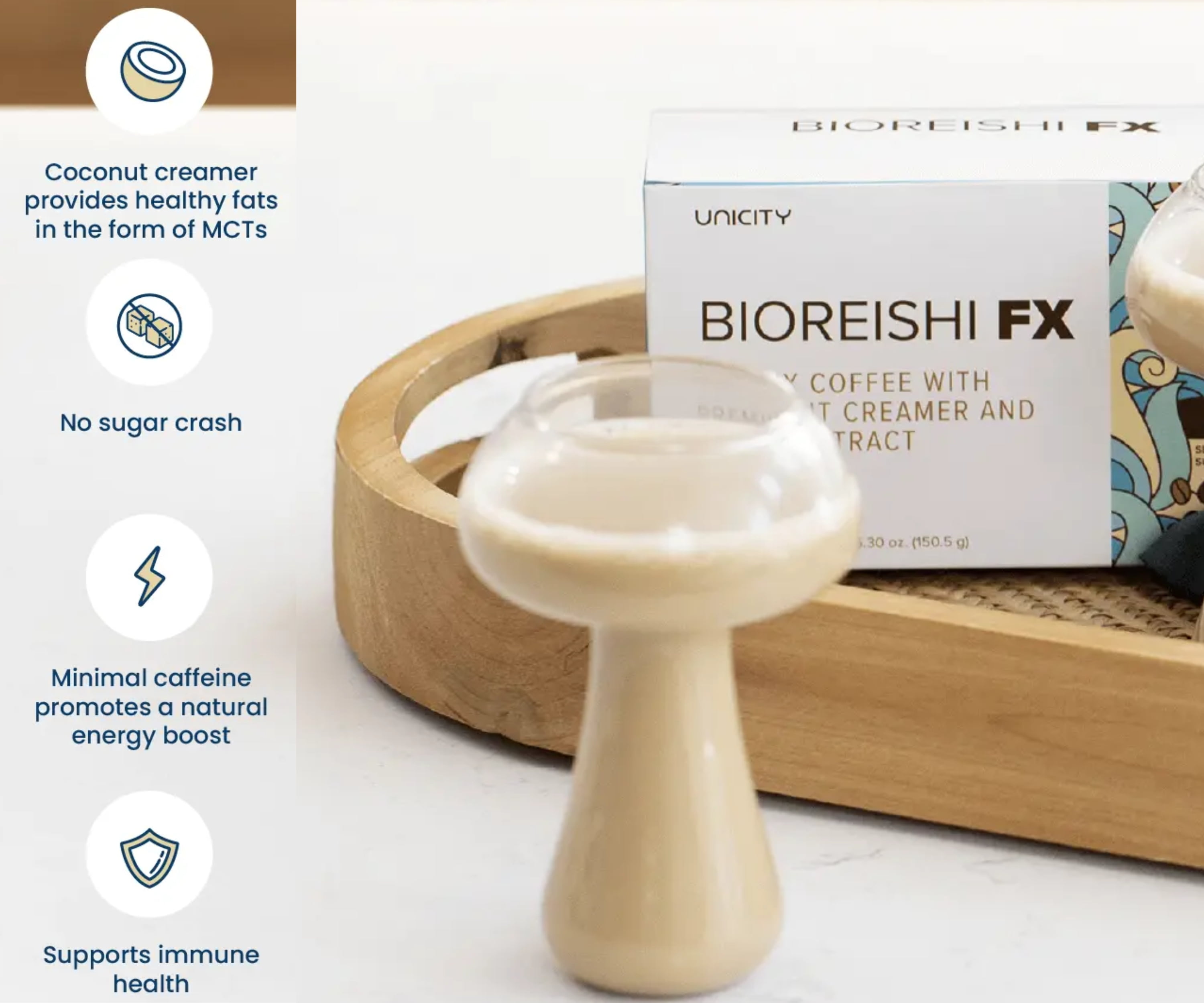 Unicity BioReishi FX Innovative Coffee with Reishi