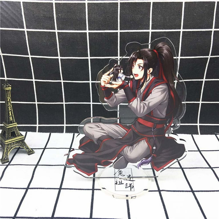 Cartoon Anime Acrylic Wei Wuxian Decoration Toys Lan WangJi two-sided  Collection Model Figure Model Toys Acrylic Stand Figure Mo Dao Zu Shi  Figure Model Plate B 