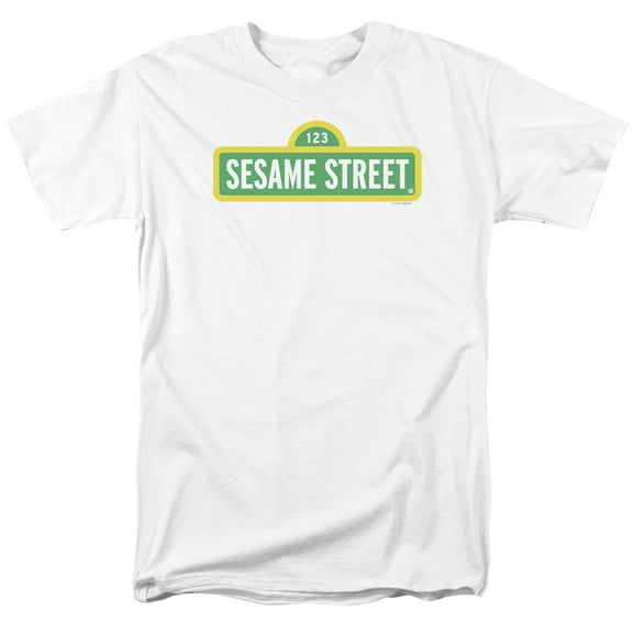 Sesame Street Logo Officially Licensed Adult T Shirt
