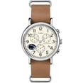 thumbnail image 2 of Timex Tribute Collegiate Weekender Chrono 40mm Correa de Piel de Cuarzo para Hombre, Marró Timex Tribute Timex Tribute, 2 of 2