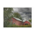 thumbnail image 2 of U R There Photography Pinstripe Barn and Buddy I Rustic Farmhouse Tempered-Glass Cutting Board 8"x 11", 2 of 9