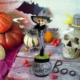 thumbnail image 6 of HomeKingdee Halloween Animatronics Decoration,Sound Activated Scary Rotating Witches with Spooky Sounds for Home,Yard,Patio,Decor,Animated Dancing Witch on Cauldron Props, 6 of 9