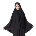 thumbnail image 1 of Colección Musulmana Hijab Khimar Pañuelo para Mujeres, Banderas de Estilo Largo en 12 Colores, Poliéster Suave para el Uso Diario Modesto, 1 of 9