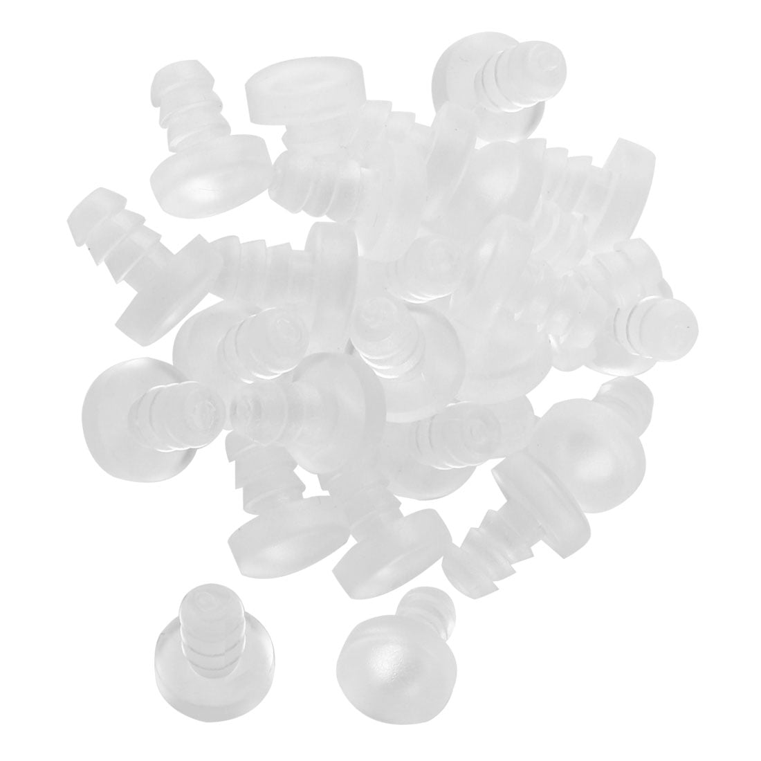 5mm Soft Clear Stem Bumpers Glide, Patio Outdoor Furniture Glass Desk