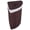 Brown, variant on Corner Bamboo Laundry Hamper with Lid and Removable Liner, Washing Clothes Basket Storage Bin with Handle, Suitable for Bedroom, Bathroom, Laundry, Bamboo
