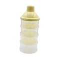 thumbnail image 2 of Estuche para leche en polvo, botes para fórmula en polvo, caja para almacenar alimentos con tapa segura, latas de leche para fruta Beige, 2 of 9