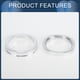 thumbnail image 5 of Anillos Centrados en el Buje Unique Bargains, 58.6mm ID a 73.1mm OD, Anillos de Buje de Rueda de Vehículo de Aleación de Aluminio, 4 Pcs, 5 of 6