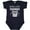 Navy Blue, variant on Inktastic Daddys Little Drummer Childs Music Boys or Girls Baby Bodysuit