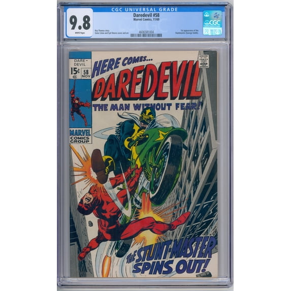 Daredevil #58 - CGC 9.8 Comic Book
