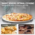 thumbnail image 4 of Microondas de encimera Toshiba ML-EM34P (SS) 1100 W 1.3 pies con control remoto y Alexa, 4 of 5