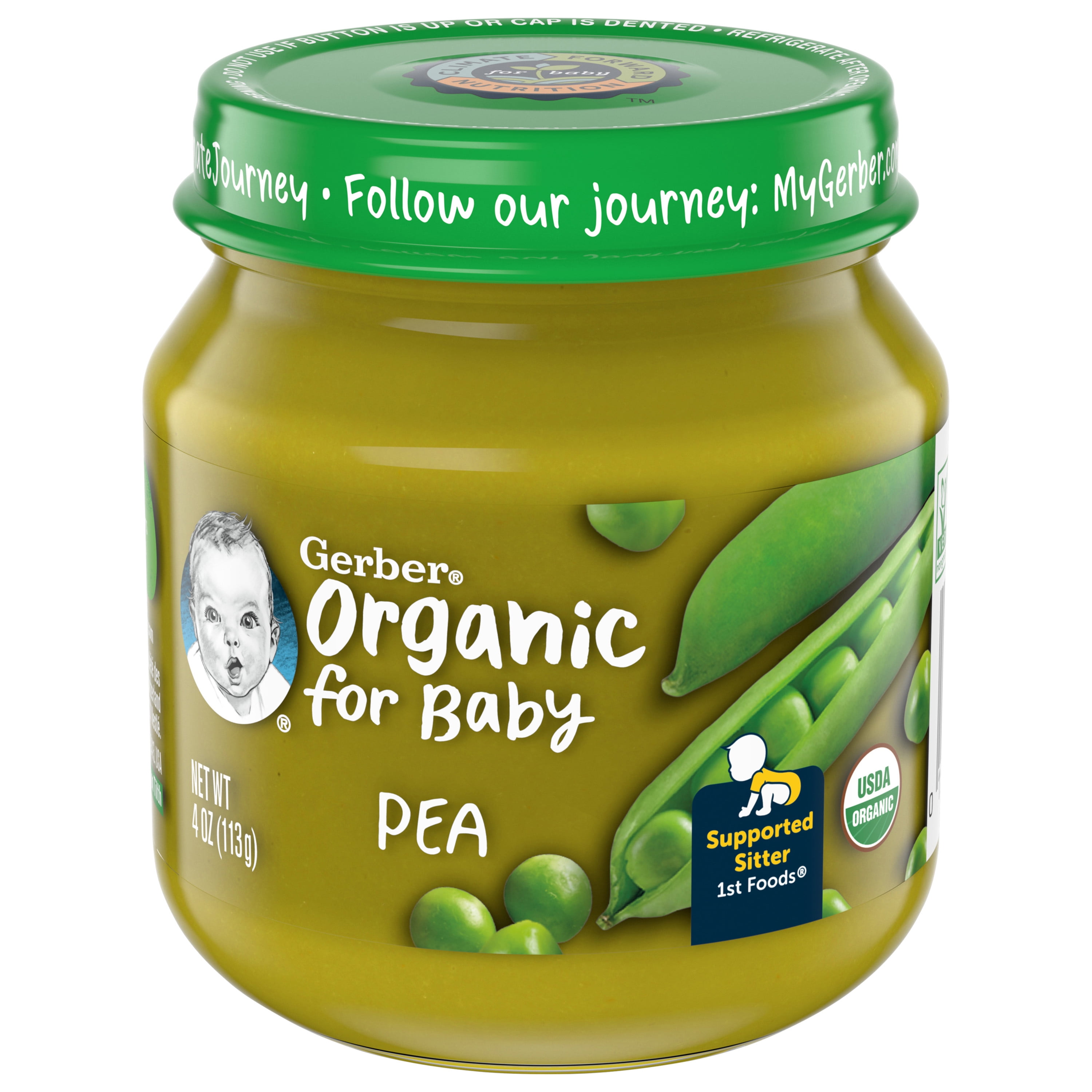 gerber-1st-foods-organic-for-baby-baby-food-pea-4-oz-jar-10-pack