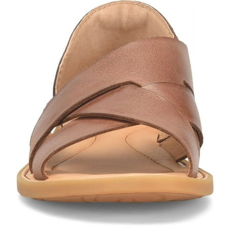 

Born Ithica Sandal Brown Full Grain Leather BR0054906 Womens Size 8.5
