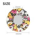 thumbnail image 6 of Kdxio Cute Cat Cartoon Print Shower Cap for Women,Elastic and Reusable,Double Waterproof Layers Bathing Hat, 6 of 9