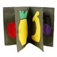 thumbnail image 1 of Snuffle Dog Book Mat Lavable Colorido Nosework Training Play Mat Alivio Del Estrés Almohadilla De Alimentación Interactiva Con Seis Patrones De Frutas Diferentes Serendint PT000772-00, 1 of 7