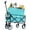 Blue, variant on GDF Studio Minimeetall Collapsible Utility Wagon, Dual-Layer Expandable Storage Cart with 360° Wheels, Black