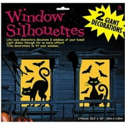 Cats and Bats Window Clings
