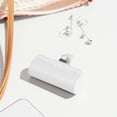 thumbnail image 3 of iWALK Mini Portable Charger Power Bank 3350mAh Compatible with iPhone 14/13/12 Pro Max/11 Pro, with Built in Cable, White, 3 of 8