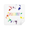 thumbnail image 1 of LGBT Rainbow Flag Faly Glasses Cloth Screen Cleaner Suede Fabric 2 Pack, 1 of 2
