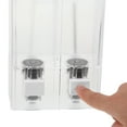 thumbnail image 3 of Distributeur de Shampooing Douche Distributeur de Savon 2 Chambres Pompe à Savon Boîte à Shampooing, 3 of 7