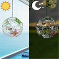 thumbnail image 3 of Colgante de mariposa, luz Solar, orbe de malla, adornos para interiores y exteriores, jardín (hy), 3 of 5