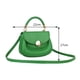 thumbnail image 3 of Bolso De Hombro Bolso de viaje de compras de cuero PU Solapa Color sólido Exquisito portátil para el trabajo, 3 of 8