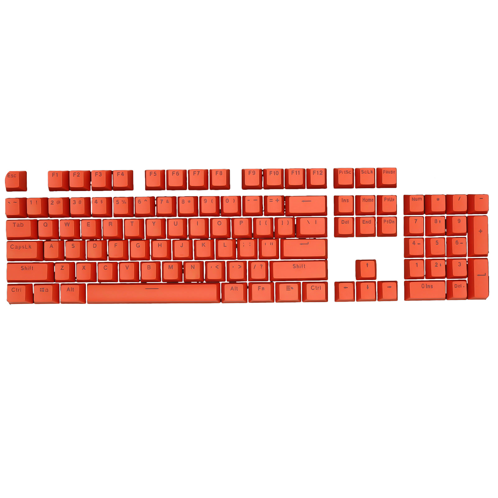 104Pcs Gaming Keyboard Caps,Universal Keycaps for Mechanical Keyboard with  Cross-shaft Body, Good Light Transmittance ABS Backlight Wear-Resistant Key  Caps Replacement Keyboard Accessories 