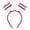 D, variant on Country Flag Headbands Spring Summer World Patriotic Hair Hoops for Soccer Sports Fan Cheer Party Holiday Costume Accessories