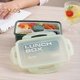 thumbnail image 4 of Lunch Box Leakproof Bento Box with Fork And Spoon Grid Design Portable Food Storage Container for Home Office School, 4 of 5