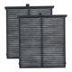 thumbnail image 1 of 2 Piezas Rejilla de Aire Acondicionado de Filtro de Aire de Cabina de Coche para 3 (2014-2018) 6 (2014-2020) -5 (2013-2020) KD45-61-J6X, 1 of 5