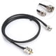thumbnail image 3 of Cable UHF macho PL-259 a UHF macho cable de prueba UHF a BNC Fuerte flexibilidad Baja pérdida Alta confiabilidad Multiusos para radio bidireccional, 3 of 8