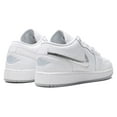 thumbnail image 3 of JORDAN GRADE SCHOOL Air Jordan 1 Low GS "Glitter Swoosh" FQ9112 100 from Stadium Goods, 3 of 8