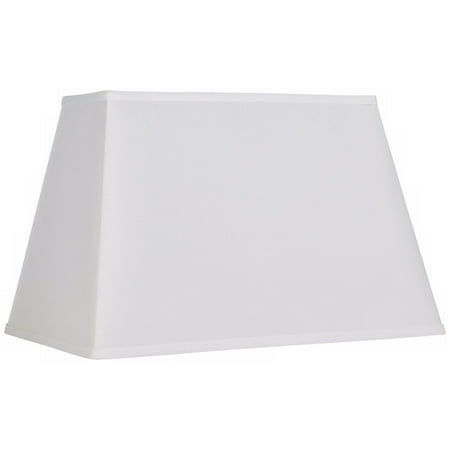 Rectangular Billiard Shade - Brentwood White Rectangular Shade 14/6x18/12x12 (Spider)