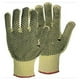 Indogem 21104M Kevlar Coupe-Résistant Chaîne en Tricot Réversible PVC Pointillé Gants & 44; Gris - Moyen – image 1 sur 1